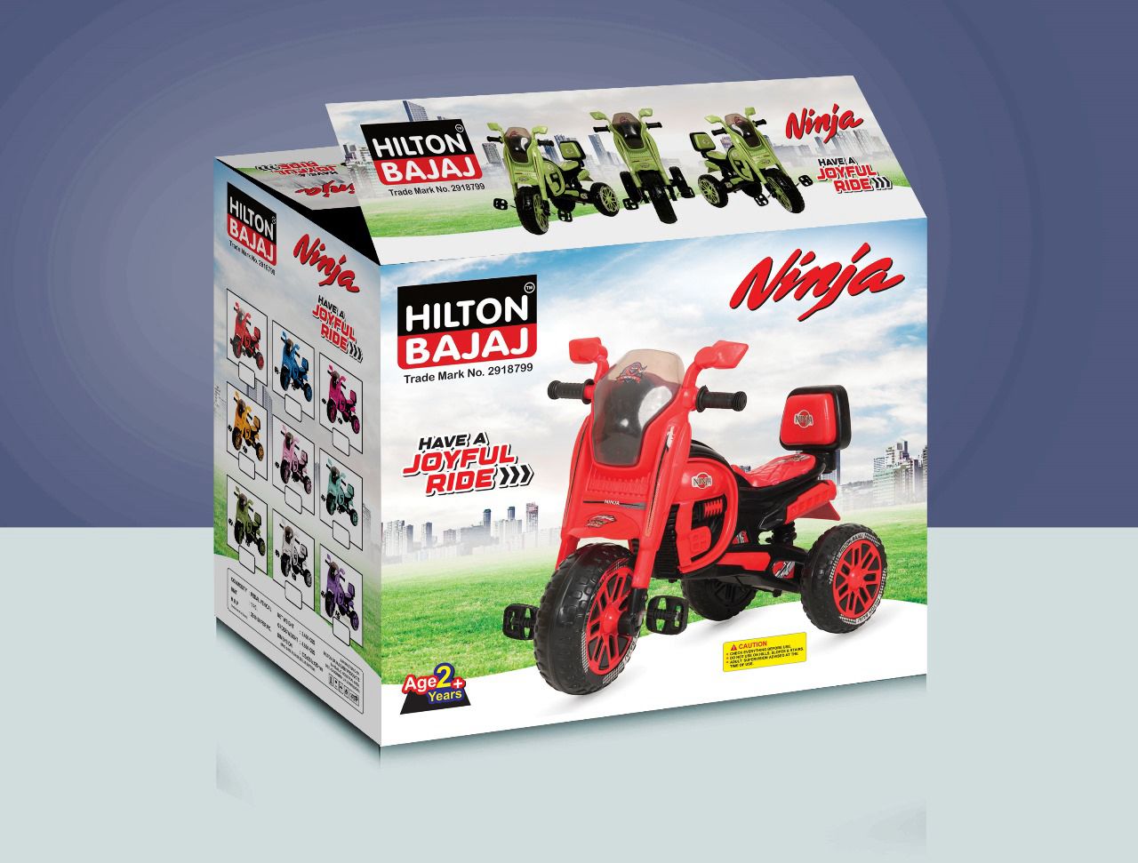 Ninja Tricycle (Boxed) — Hilton Bajaj